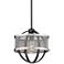 Colson 11" Wide Matte Black Mini Pendant Light