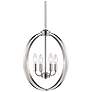 Colson 16 3/8" Wide 4-Light Pendant in Pewter