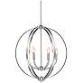 1_Colson 26" Wide Pewter 6-Light Chandelier