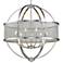 Colson 32 3/4" Wide Pewter 9-Light Chandelier