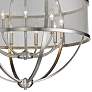 Colson 32 3/4" Wide Pewter 9-Light Chandelier