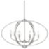 Colson 35" Wide Pewter 6-Light Linear Pendant