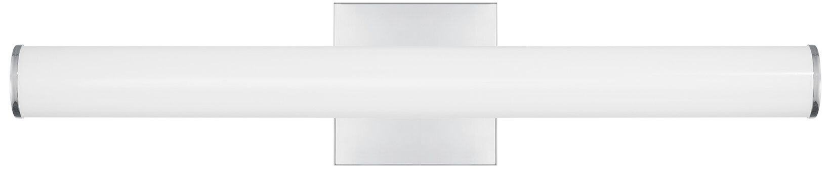 Image 2 Colt 24" Contemporary LED Cylinder Vanity Light in Chrome more views