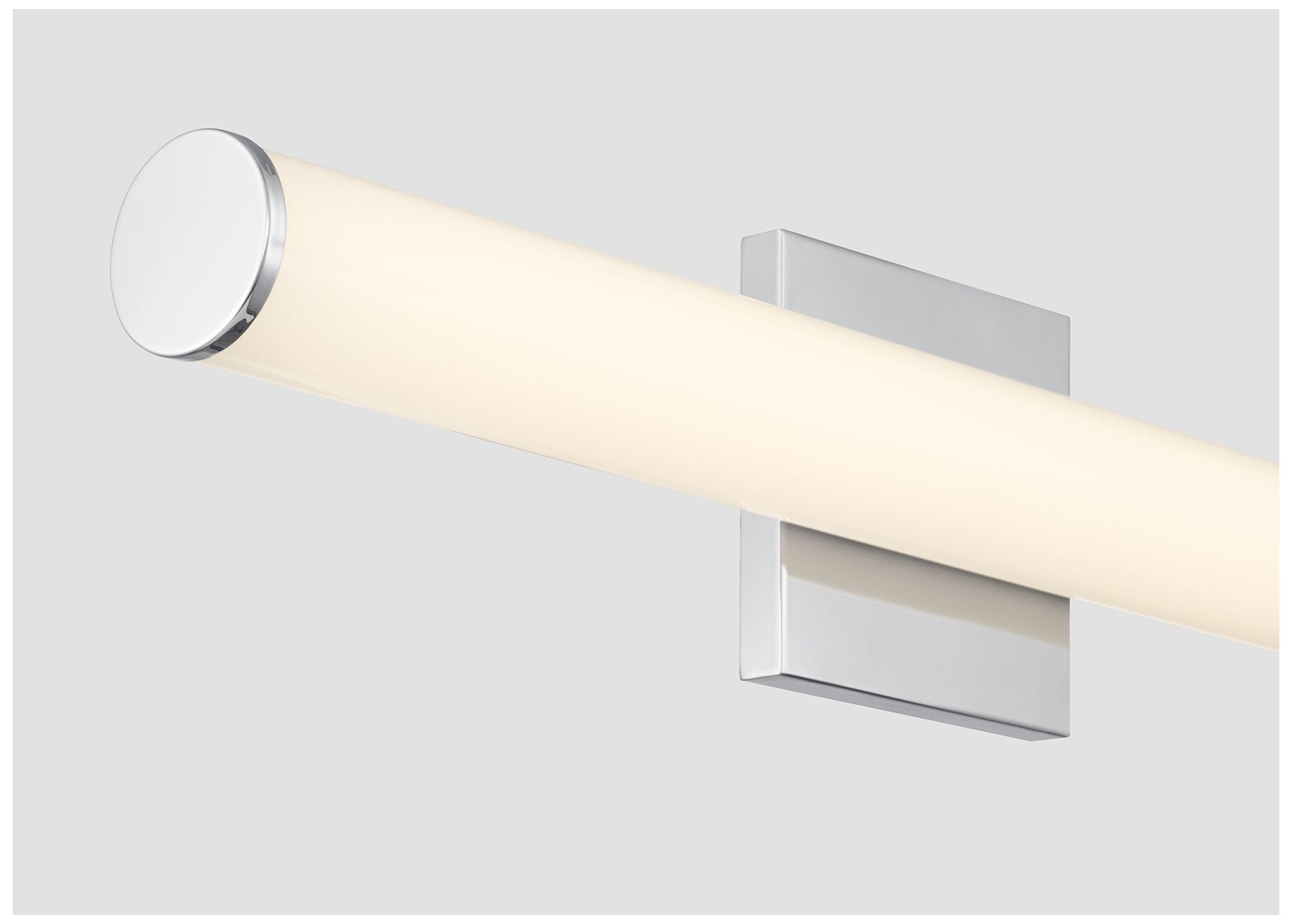 Image 6 Colt 24" Contemporary LED Cylinder Vanity Light in Chrome more views