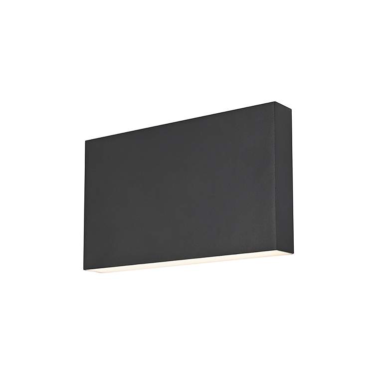 Image 4 Colter 5" High Black LED Outdoor Wall Light more views