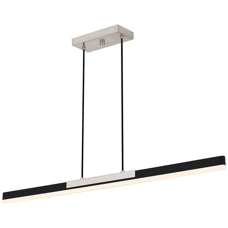 Image 2 Colter Integrated LED Brushed Nickel Island Light