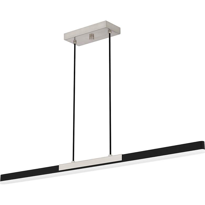Image 3 Colter Integrated LED Brushed Nickel Island Light more views