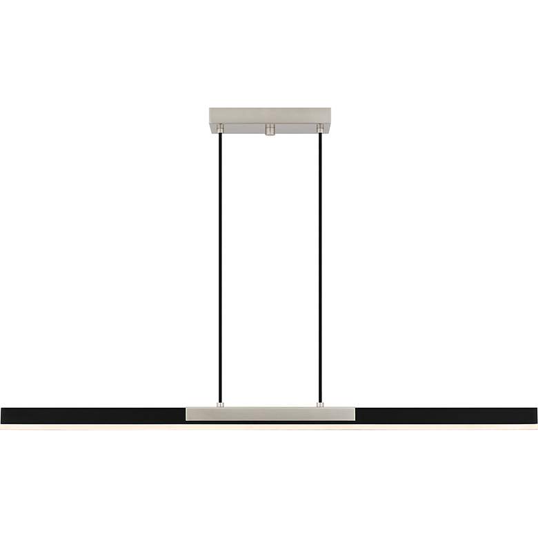 Image 4 Colter Integrated LED Brushed Nickel Island Light more views