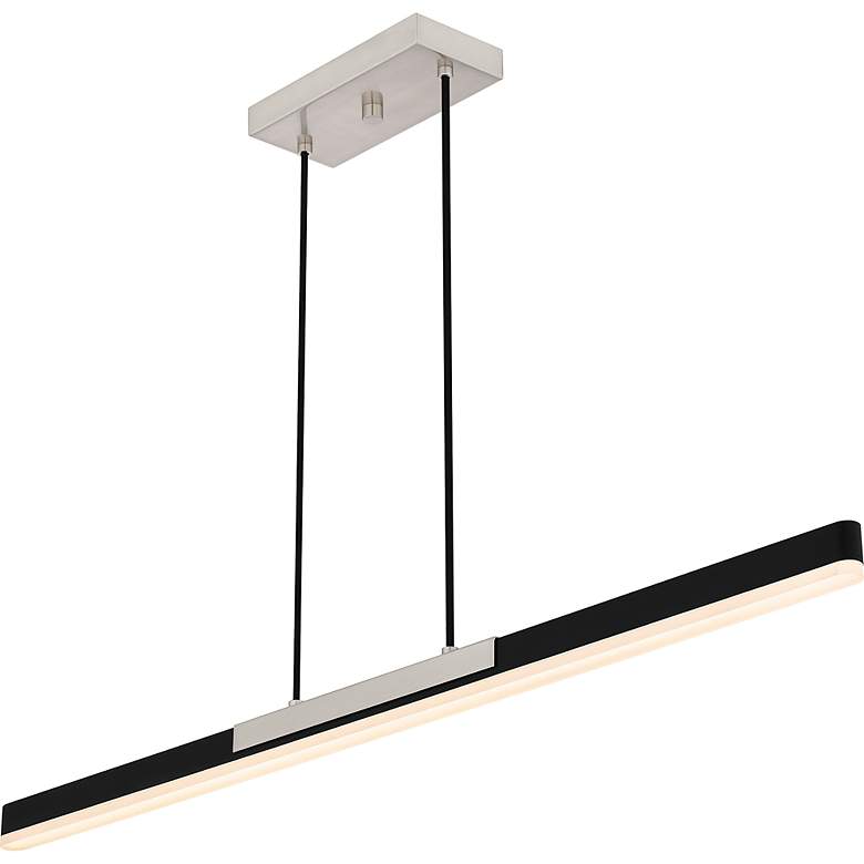 Image 5 Colter Integrated LED Brushed Nickel Island Light more views
