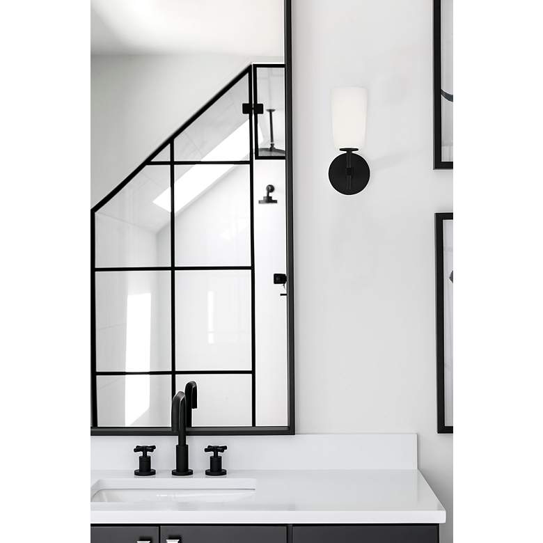 Image 5 Colton 1 Light Black Wall Mount more views