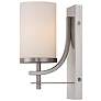 Colton 1-Light Wall Sconce in Satin Nickel