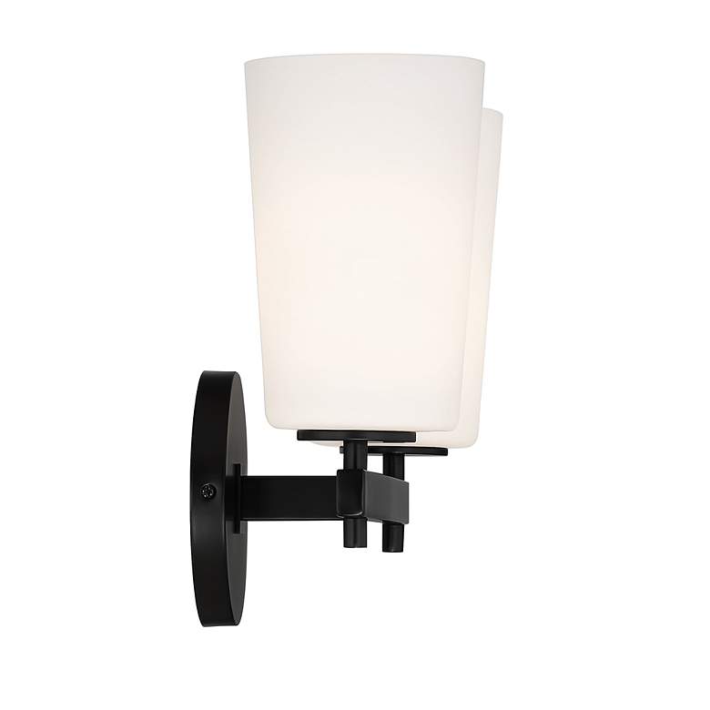 Image 3 Colton 2 Light Black Wall Mount more views