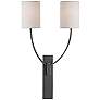 Colton 24 1/2" High 2-Light Old Bronze Wall Sconce