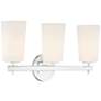 2_Colton 3 Light Polished Chrome Wall Mount more views