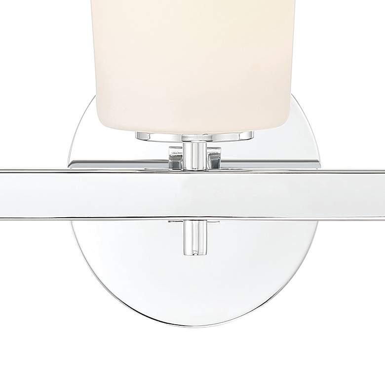 Image 4 Colton 3 Light Polished Chrome Wall Mount more views