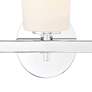 4_Colton 3 Light Polished Chrome Wall Mount more views