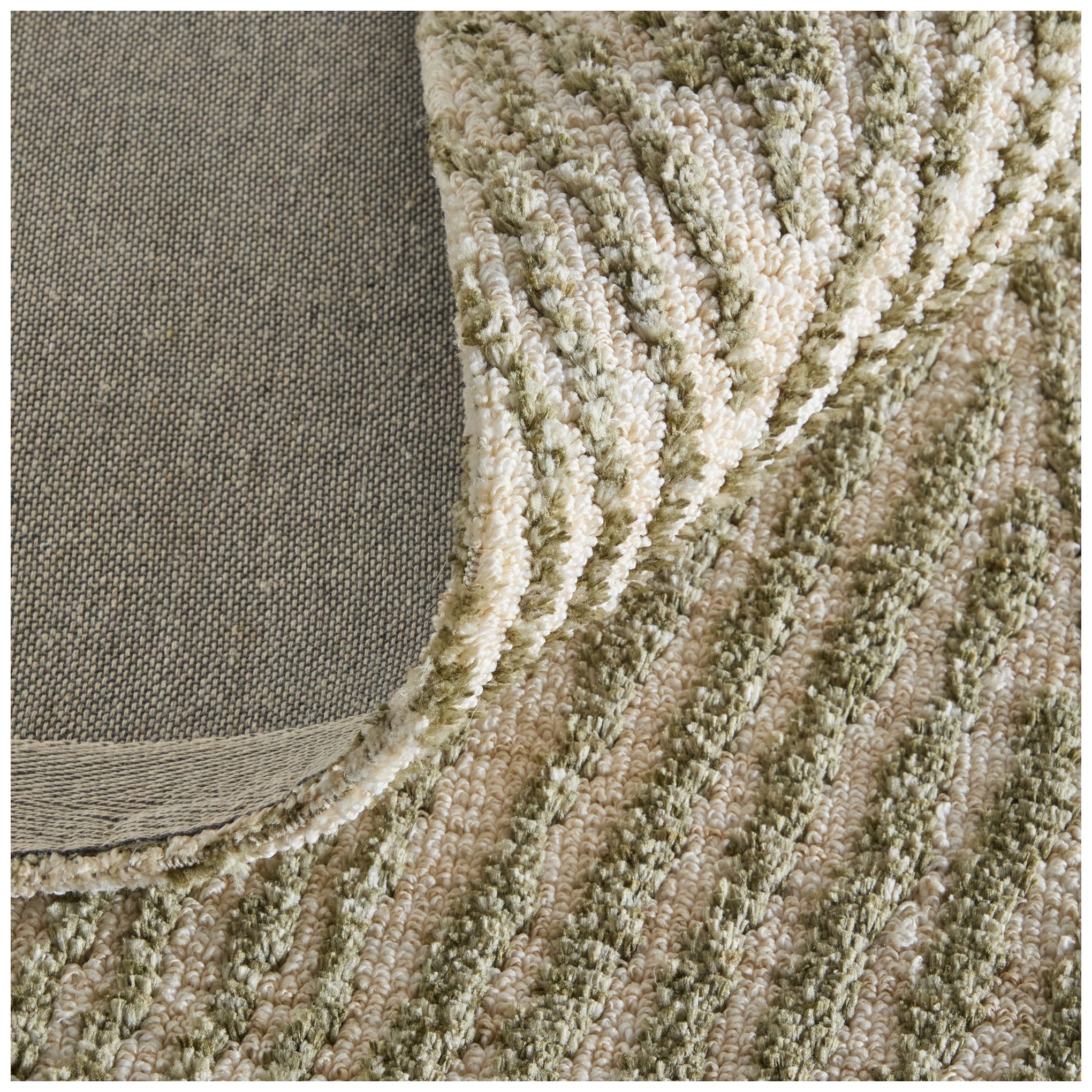 Colton Abstract Indoor Green Area Rug 8A53F 8' x 10'