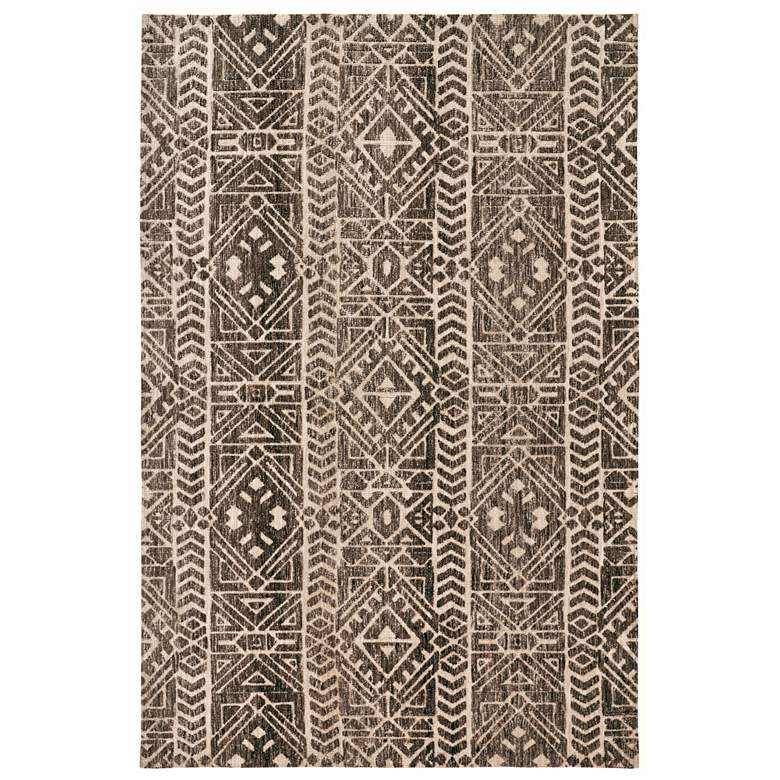 Image 1 Colton Modern Southwestern Soft Indoor Brown Area Rug 8627F