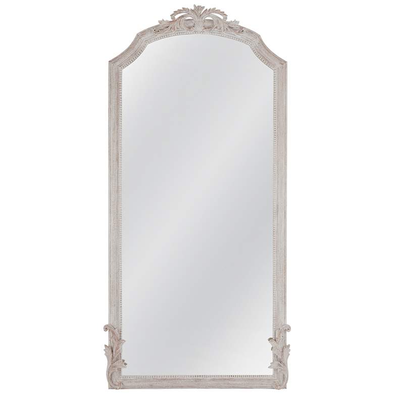 Image 1 Coltrane 82" White Floor Mirror