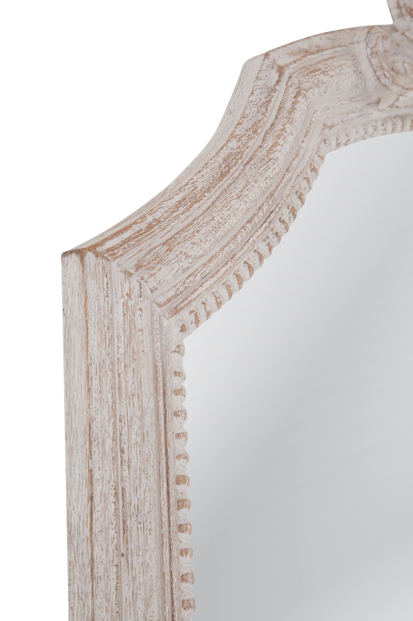 Image 3 Coltrane 82" White Floor Mirror more views