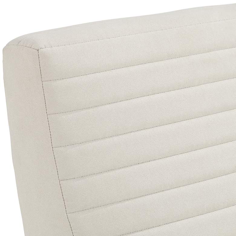 Image 3 Columbe Soft Cream Fabric Lounge Chairs Set of 2 more views