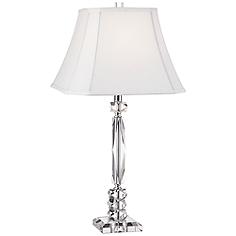 Column Cut Crystal Table Lamp by Vienna Full Spectrum