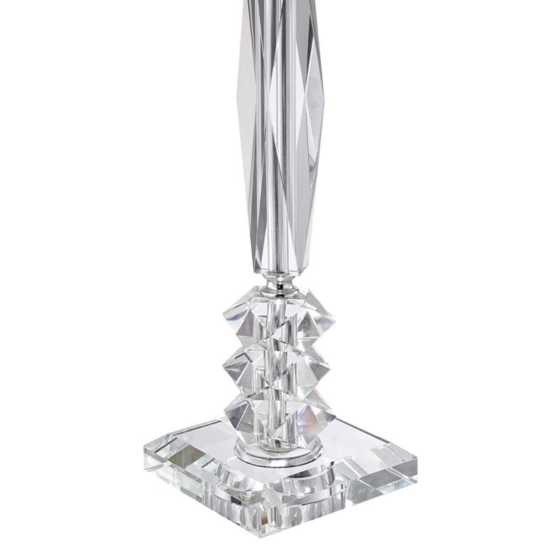 Column Cut Crystal Table Lamp Set of 2 more views