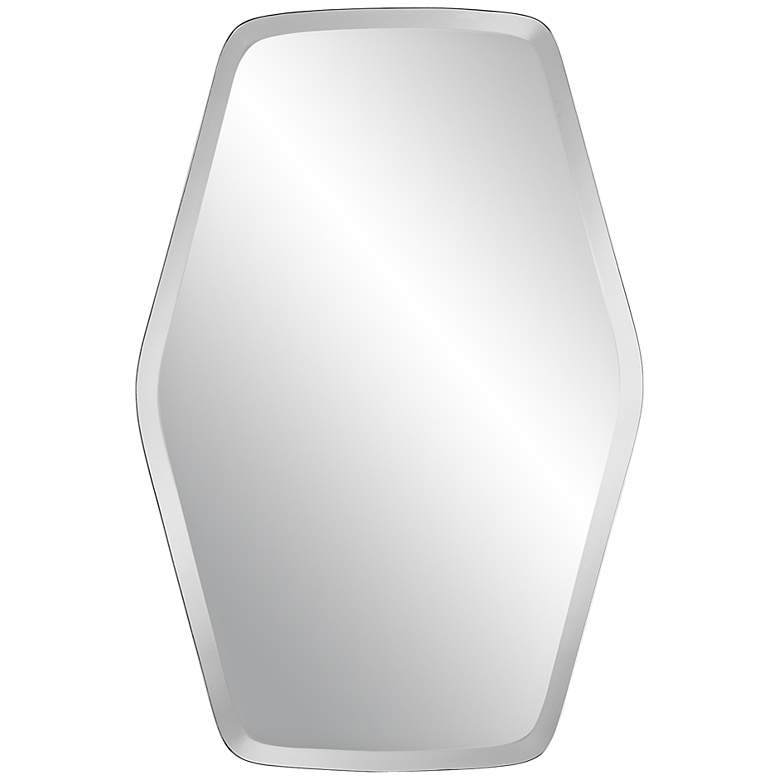 Image 1 Column Frameless 24" x 36" Beveled Wall Mirror
