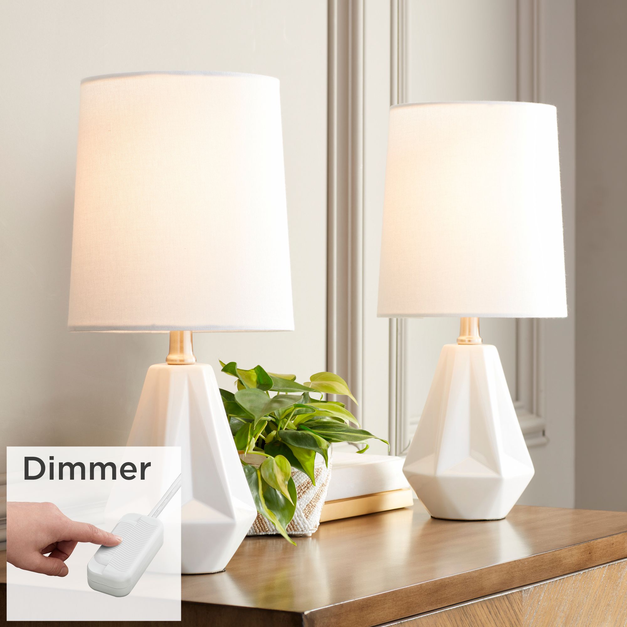 end table lamps set of 2