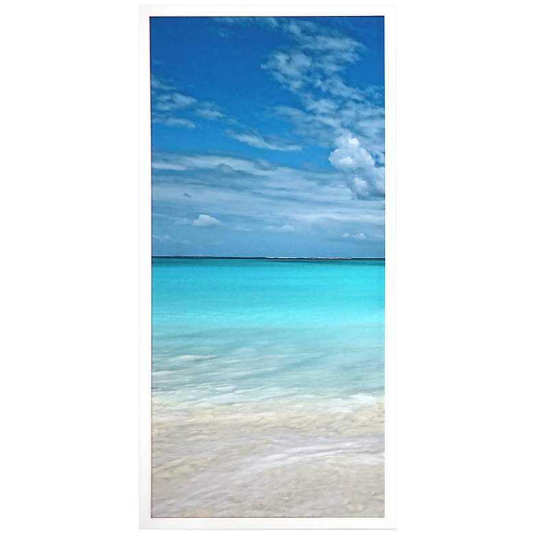 Image 3 Come Sea Me I 42" High Rectangular Giclee Framed Wall Art