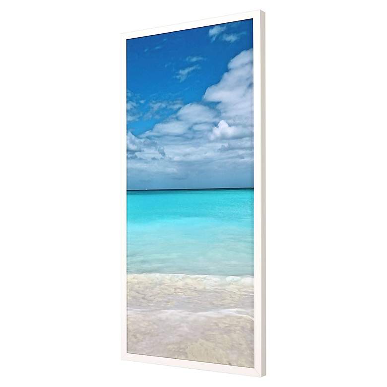 Image 5 Come Sea Me II 42" High Rectangular Giclee Framed Wall Art more views