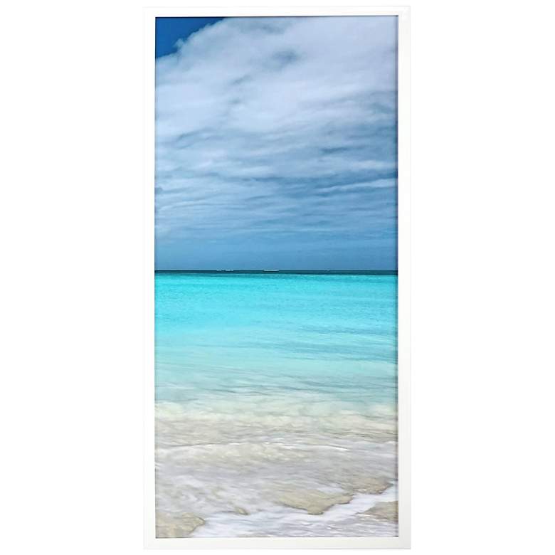 Image 3 Come Sea Me III 42" High Rectangular Giclee Framed Wall Art