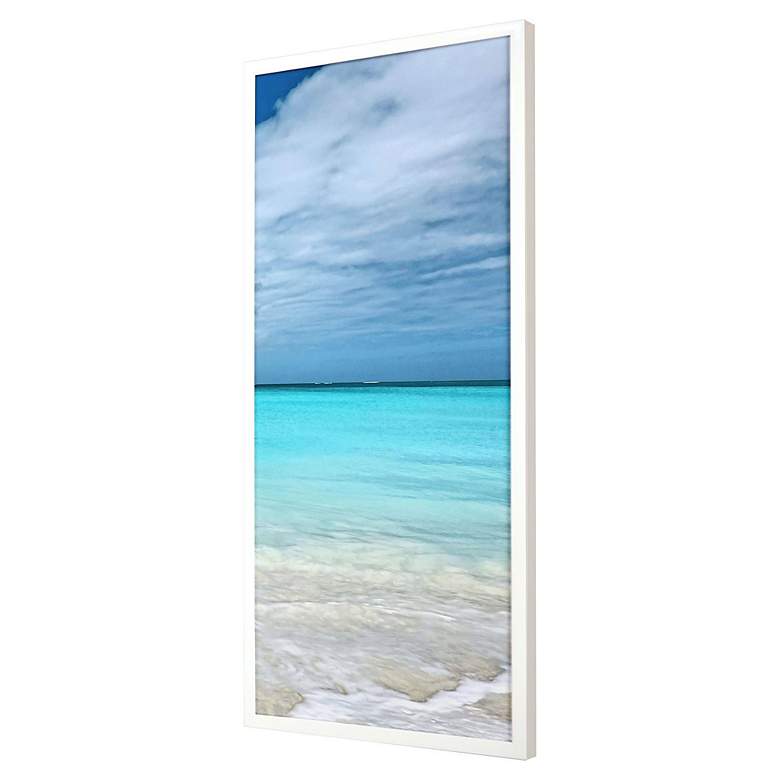 Image 5 Come Sea Me III 42" High Rectangular Giclee Framed Wall Art more views
