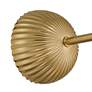 3_Comfrey 15" High Warm Brass and Glass Wall Sconce Set of 2 more views