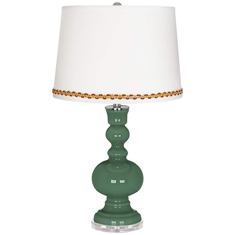 Image 1 Comfrey Apothecary Table Lamp with Serpentine Trim