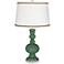 Comfrey Apothecary Table Lamp with Twist Scroll Trim