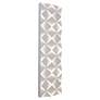 Commons - LED Tall Sconce - White Finish - White Steel Shade