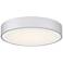 Como 13.75" LED Flush Mount - Satin