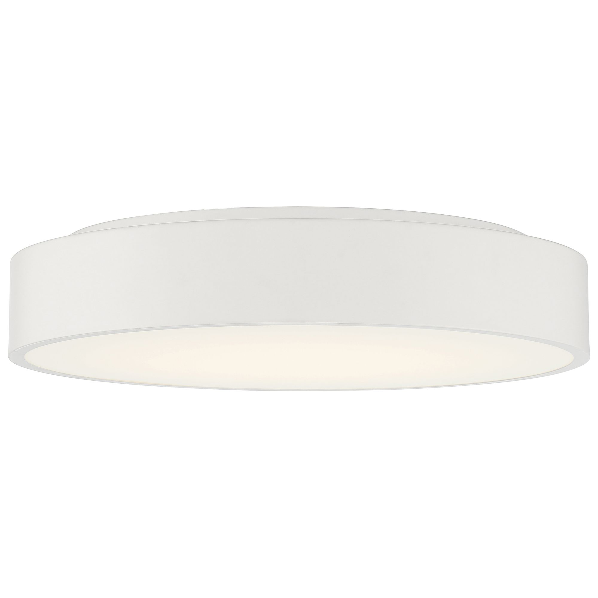 Thumbnail4 of Como 13.75" Wide White LED Flush Mount more views