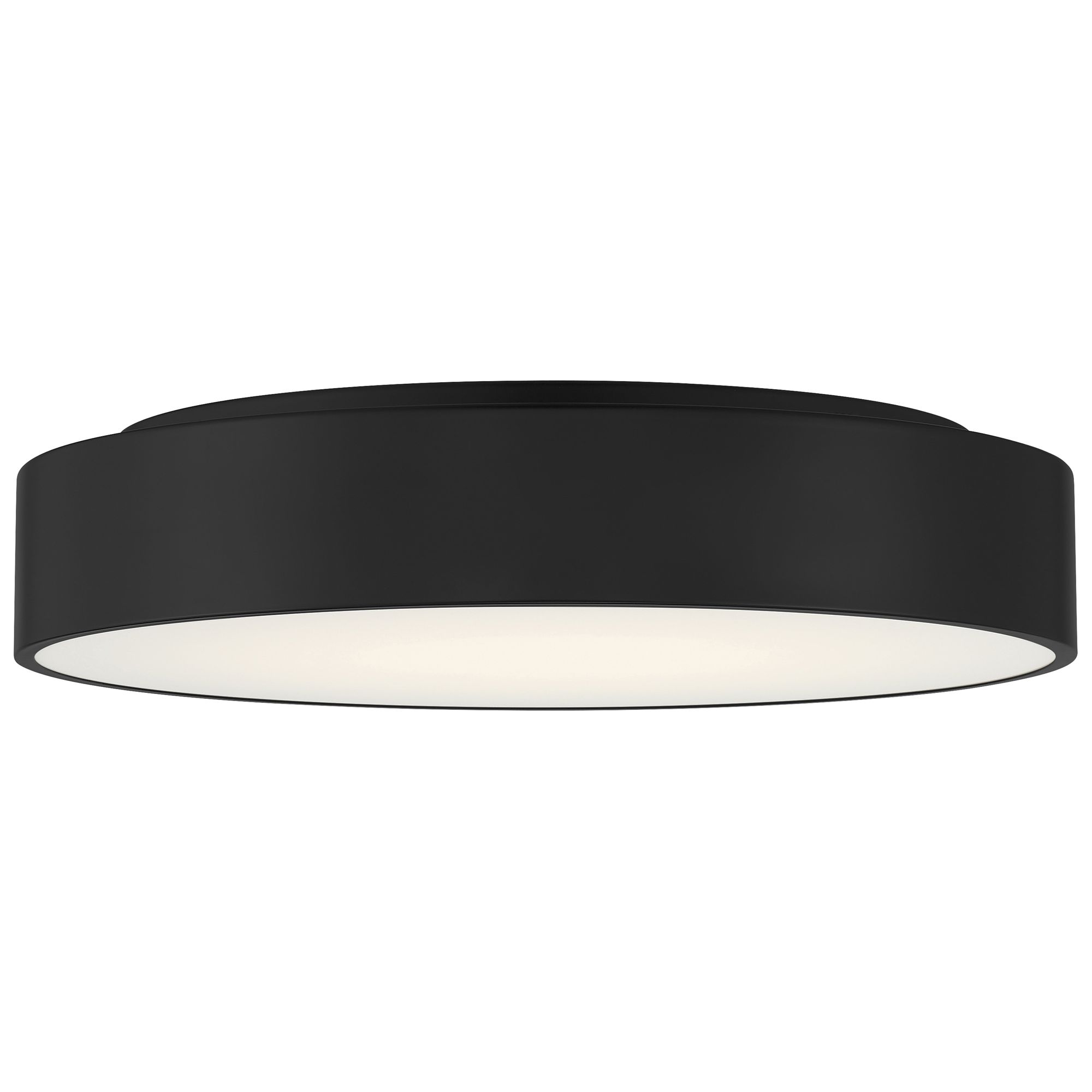 Image 3 Como 17.75" LED Flush Mount - Black more views