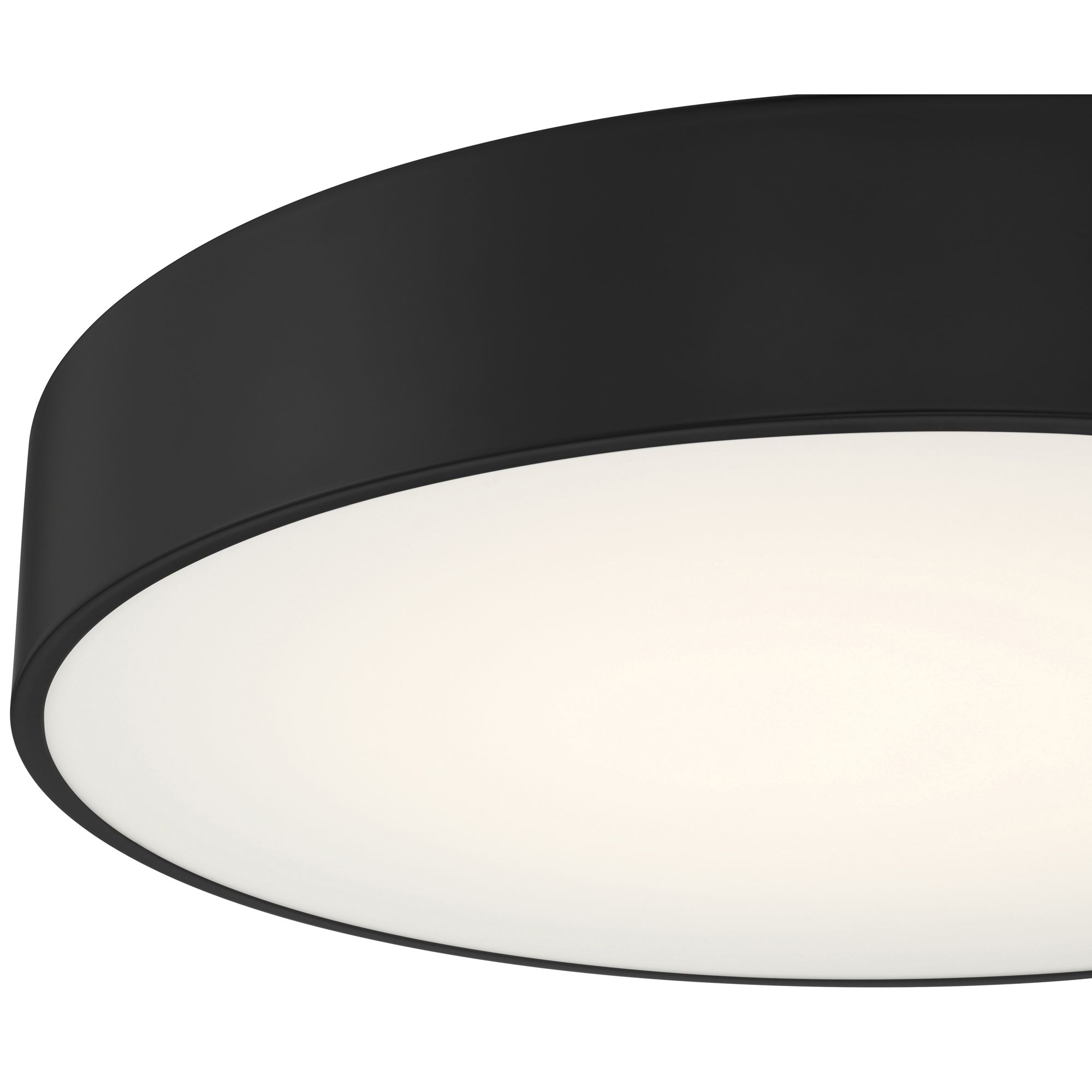 Image 5 Como 17.75" LED Flush Mount - Black more views