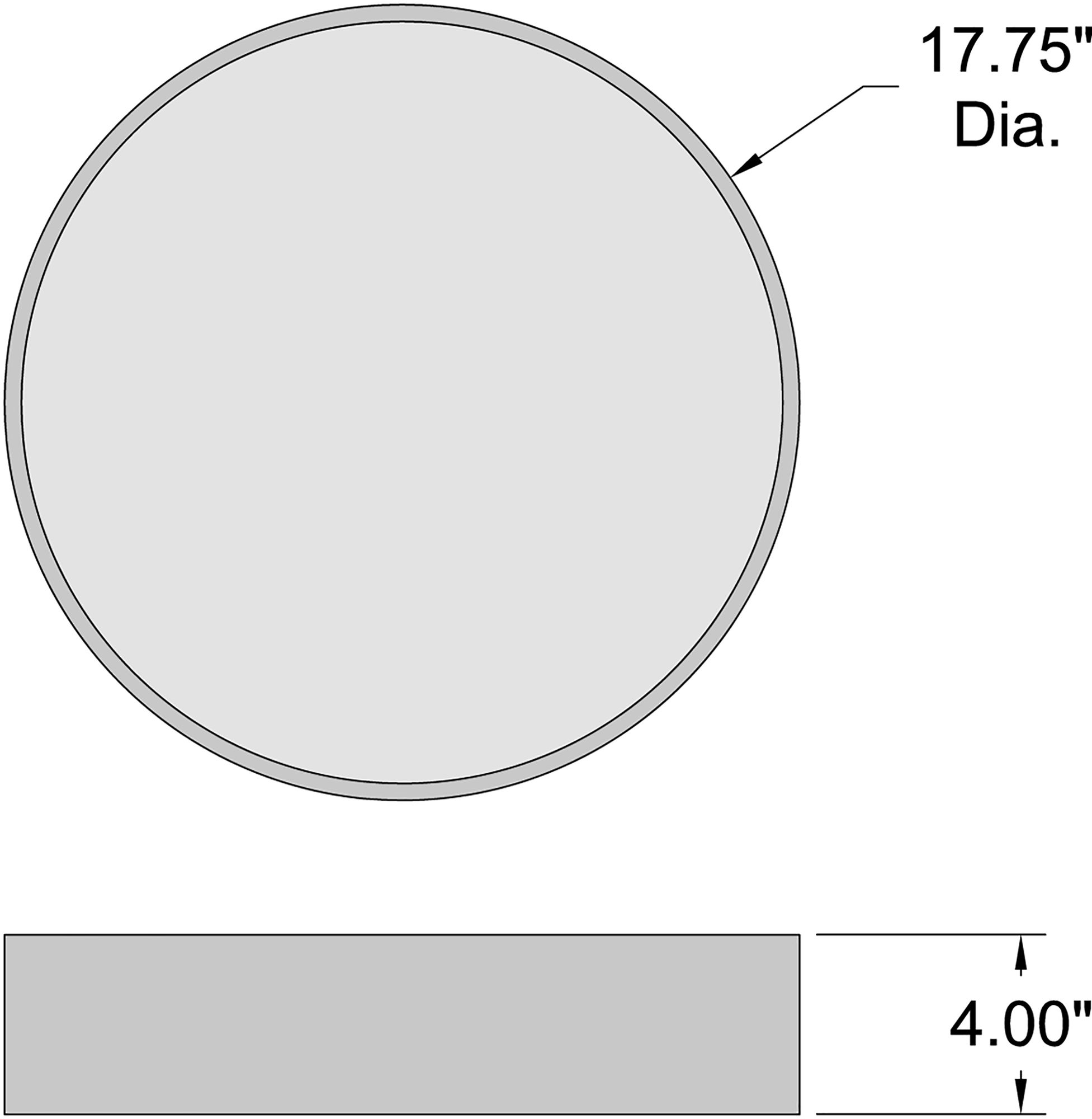 Image 7 Como 17.75" LED Flush Mount - Black more views