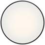 2_Como 17.75" Wide Black LED Flush Mount more views