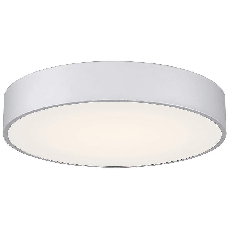 Image 1 Como 17.75" Wide Satin 3CCT LED Flush Mount
