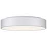4_Como 17.75" Wide Satin 3CCT LED Flush Mount more views