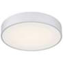 5_Como 17.75" Wide Satin 3CCT LED Flush Mount more views