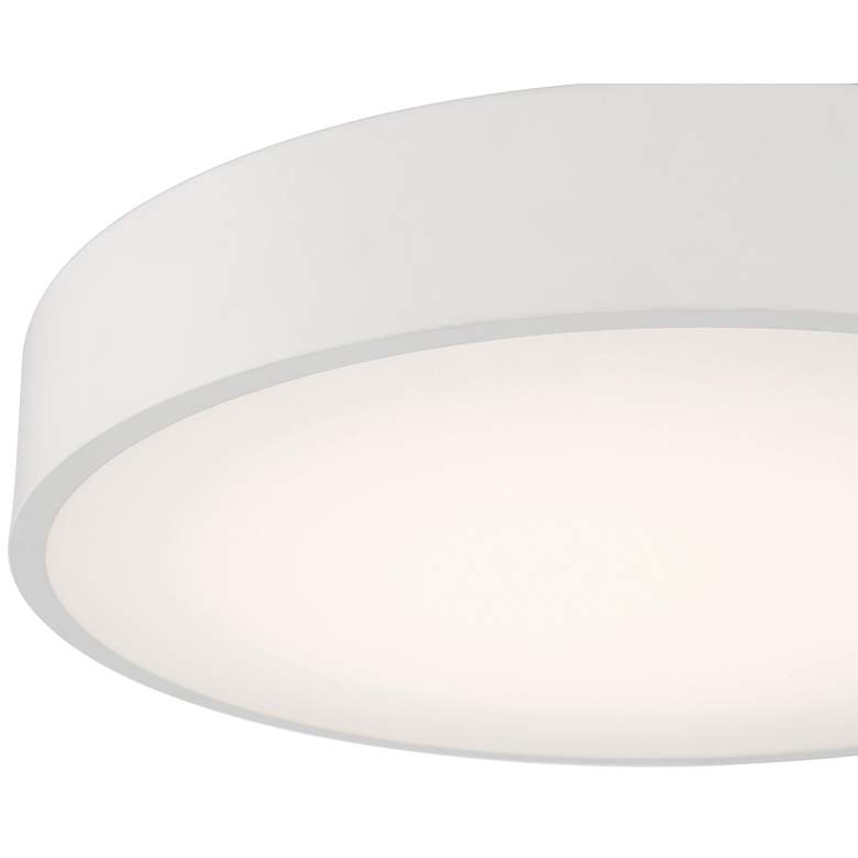 Image 5 Como 21.75" LED Flush Mount - White more views