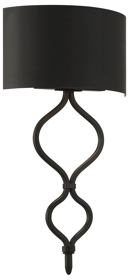 Image 2 Como LED Wall Sconce in Matte Black
