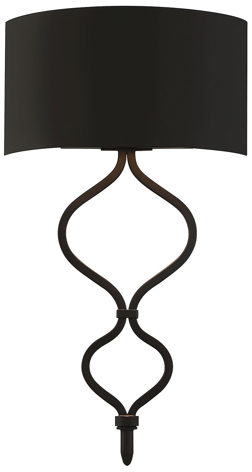 Image 4 Como LED Wall Sconce in Matte Black more views