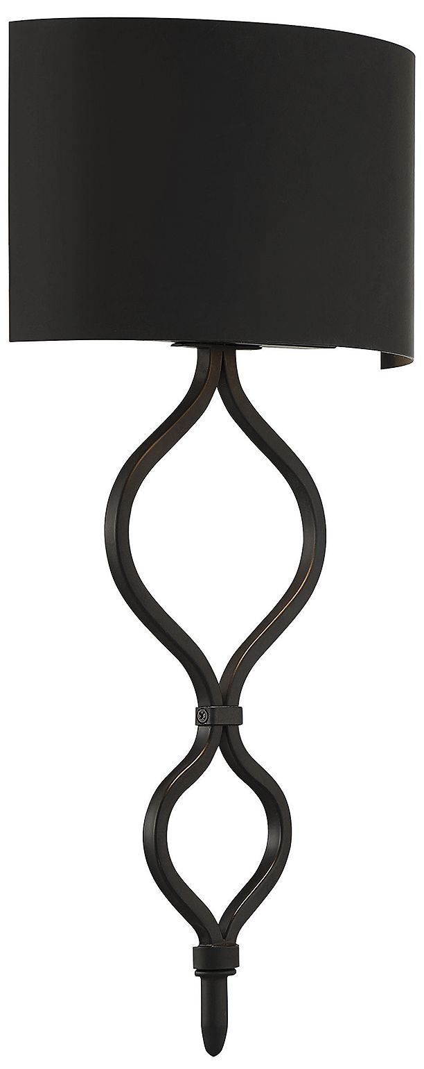 Image 5 Como LED Wall Sconce in Matte Black more views